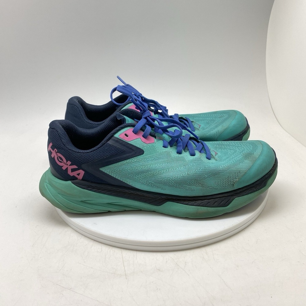 Hoka One One Sneakers Womens 9.5 B Zinal 1119400 AOSP Blue Athletic Shoes